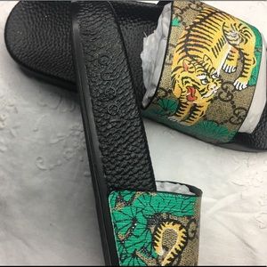 Gucci Tiger Slides